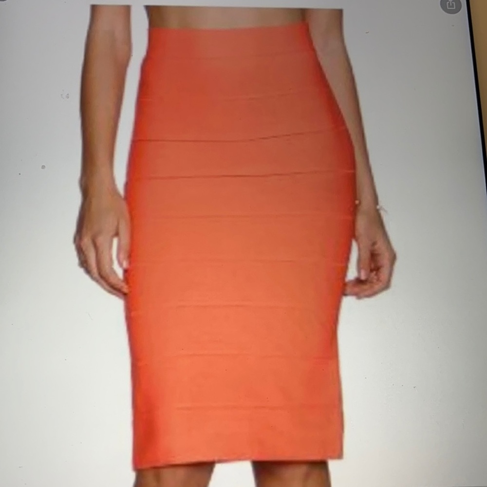 BCBG MaxAzria Ledger Bandage skirt